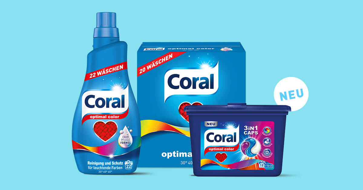 Das richtige Waschmittel für deine Lieblingsstücke | Coral